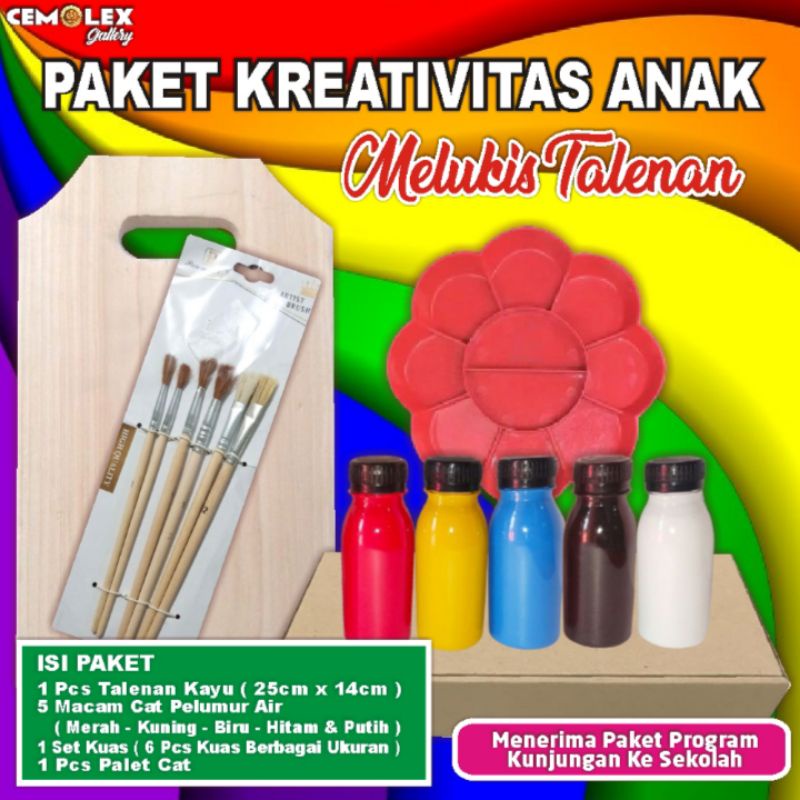 

PAKET MELUKIS TALENAN KAYU