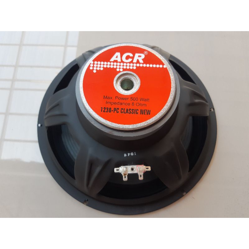 Original ACR 1238 CLASSIC SPEAKER 12 INCH FULLRANGE ACR 1238 500 watt