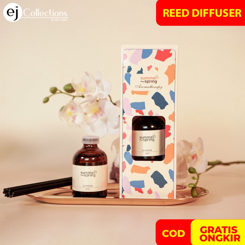 Pengharum Ruangan Kamar Tidur Reed Diffuser Summerspring 40 ML