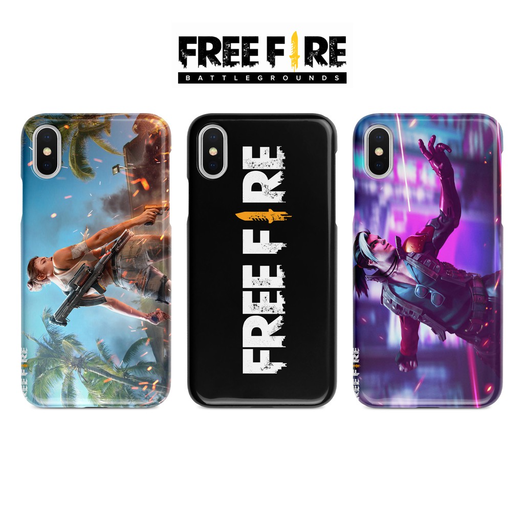 Hard Case Free Fire IPhone 5 6 7 8 Plus X Xs Max Xr 11 Pro 12 Mini 5s SE 2020 Motif Gambar FF Shopee Indonesia