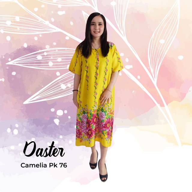 Putri Kencana - Daster Batik Camelia Pk 76 Baju Tidur Wanita Premium