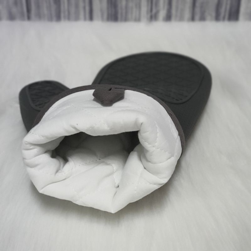silicone oven mitten with cotton inner / sarung tangan silikon