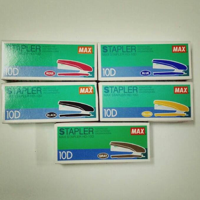 

ツ Max Staples HD-10D Heavy Duty Stapler Hekter Jilid ㊛