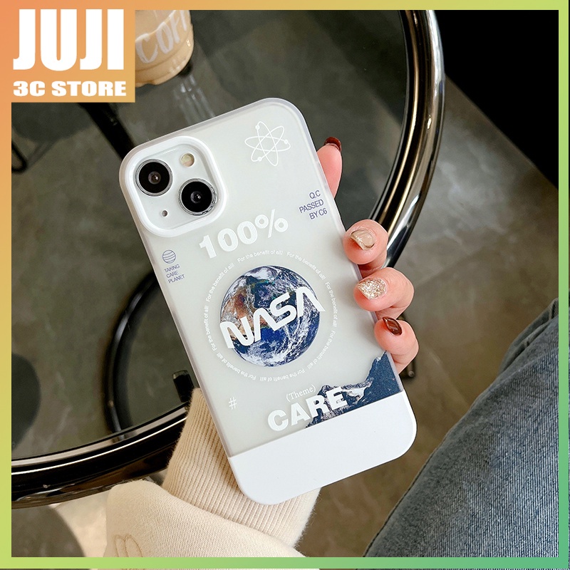 Case 3 in 1 Desain Space Klasik Dapat Dilepas Dicuci Untuk iphone 11 12 13 pro max x xs xr xsmax 7 8 plus