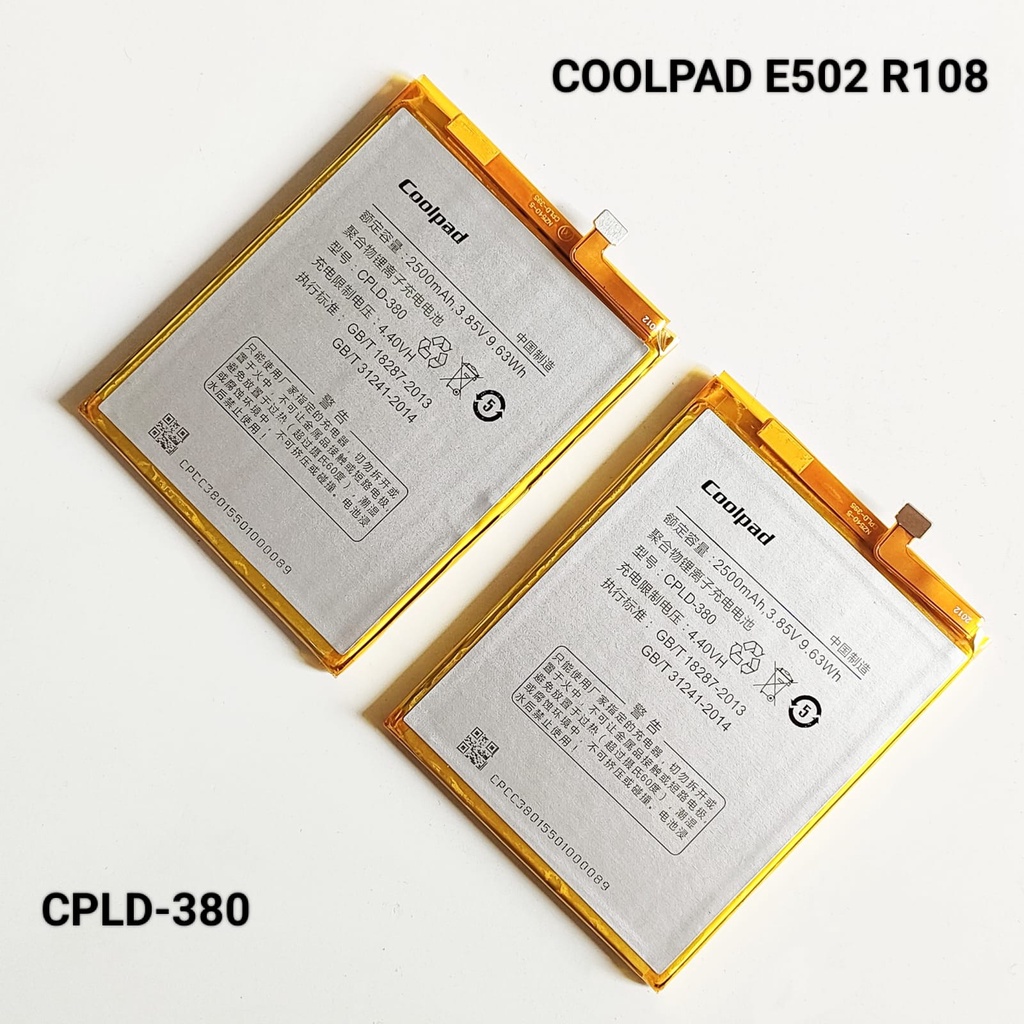 BATTERY BATERAI COOLPAD E502 R108 CPLD-380 CPLD380