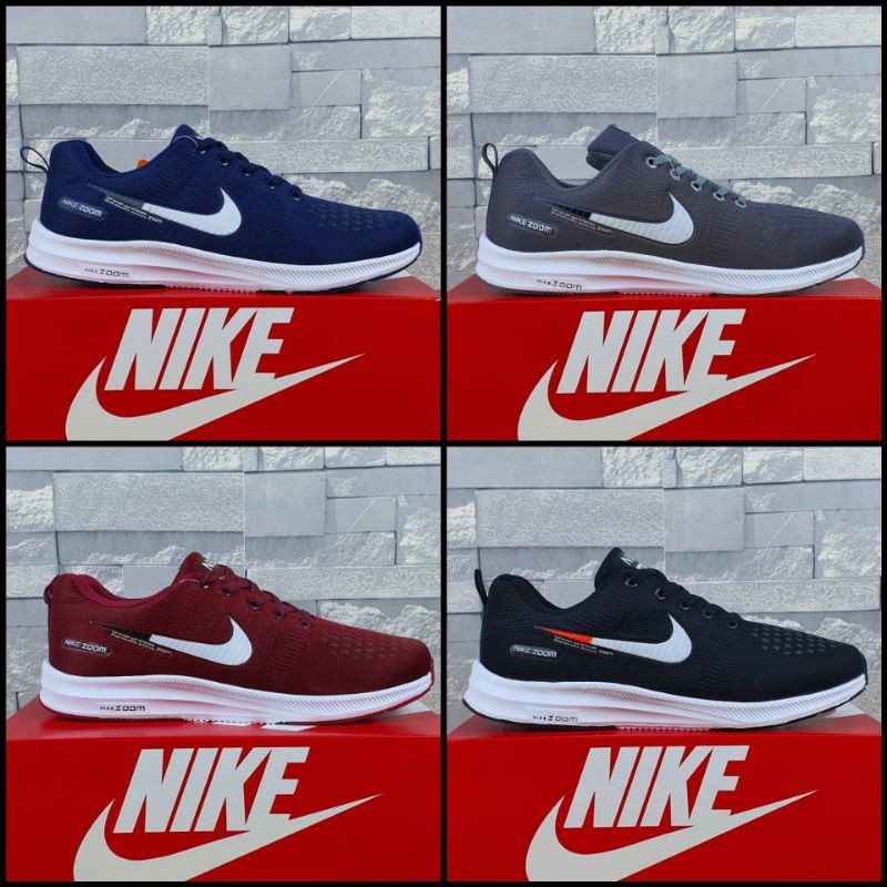 SEPATU SPORT RUNNING PRIA NIKE ZOOM PEGASUS SIZE 39-44