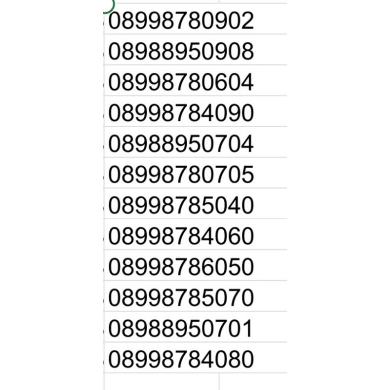 NOMOR CANTIK TRI 11 DIGIT