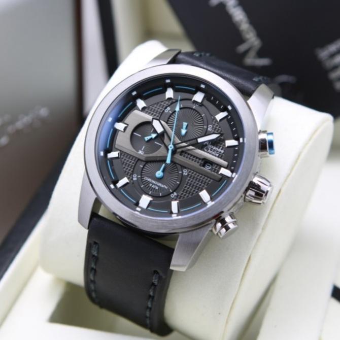Jam Tangan Pria Alexandre Christie Ac 6562 Black Silver Original Ultrashop09
