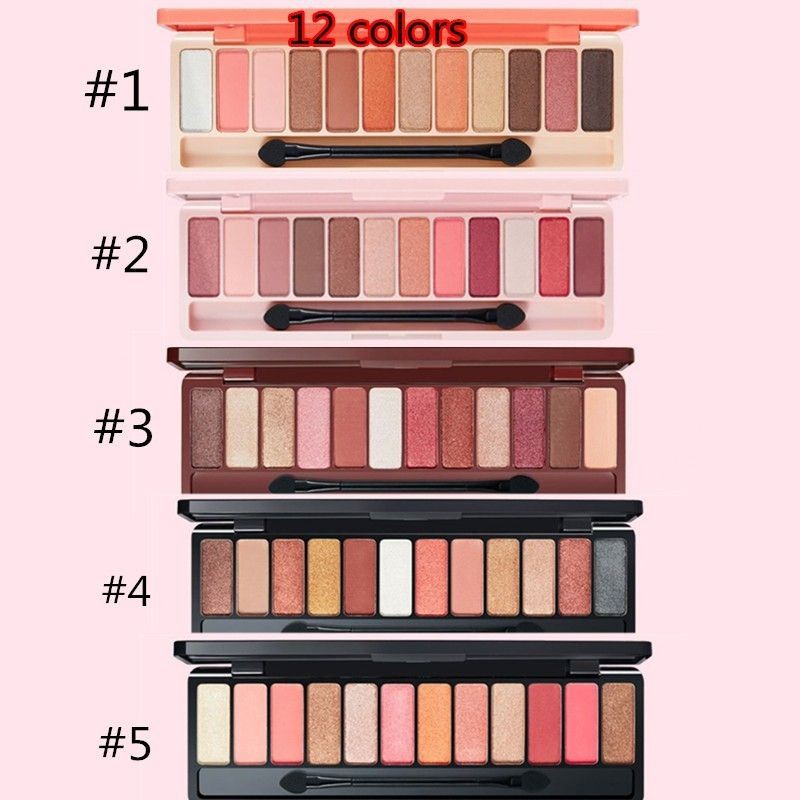 eyeshadow palette la meila look korea