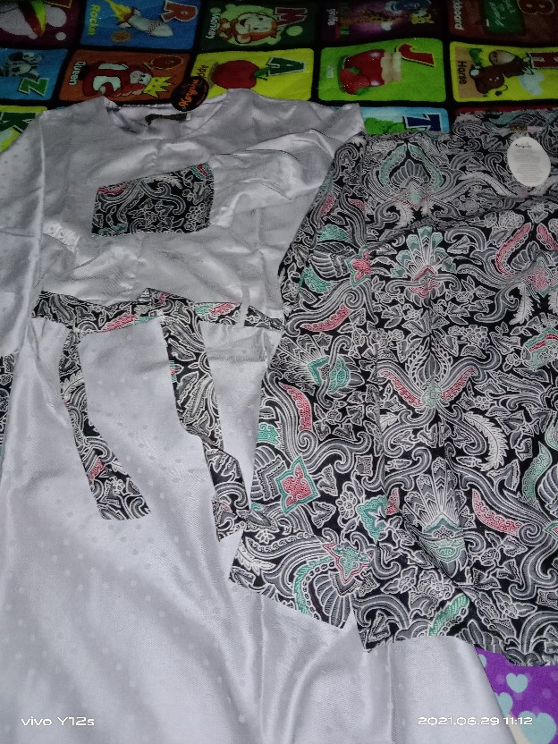 Cod Gamis Couple Sarimbit Suami Istri Murah Terbaru Pasangan Muslim Busana Keluarga By Batik Nabilla