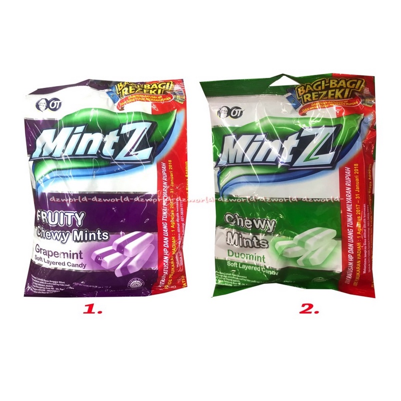 Mintz Fruity Mint 125gr Permen Mint Rasa Buah Memberikan Kesegaran Di Mulut