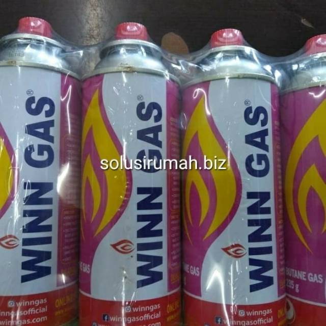 TABUNG GAS WINN GAS GASS 235 gram 235gram 235g butane pare kediri