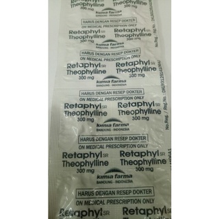 Retaphyl theophylline 300 obat apa