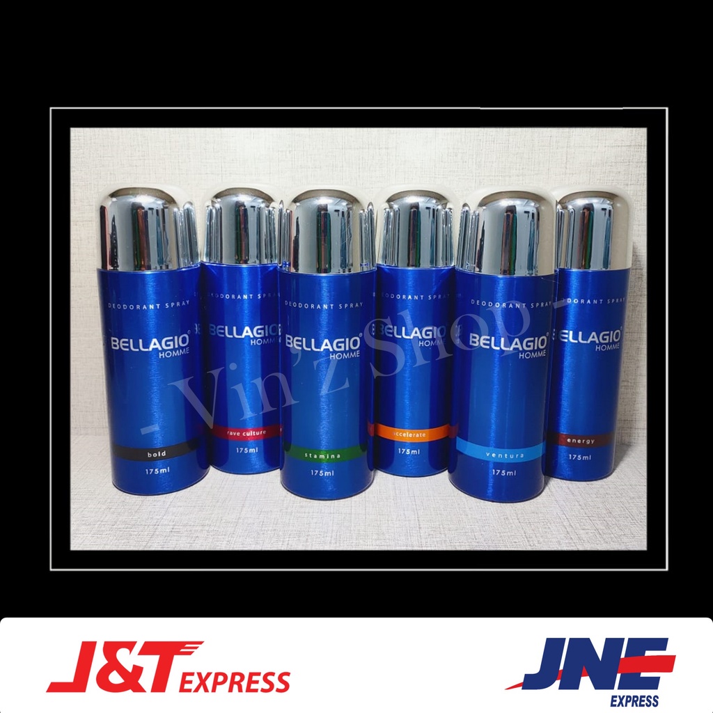 Bellagio Deodorant Spray / Bellagio Deo / Deodorant Wangi Pria Murah  175ml