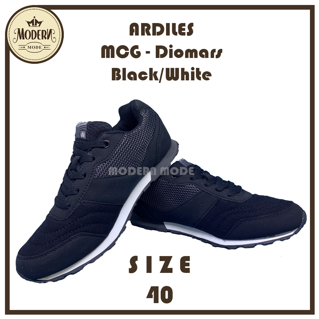Sepatu Sneakers Pria Ardiles Diomars Size 40│ Sepatu Sekolah Casual Shoes