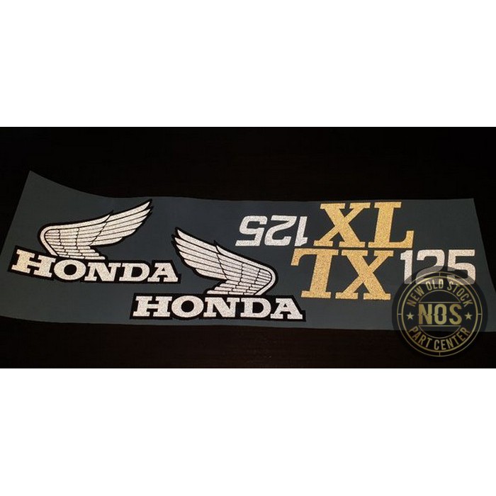 striping sticker honda XL125 XL 125 copy original