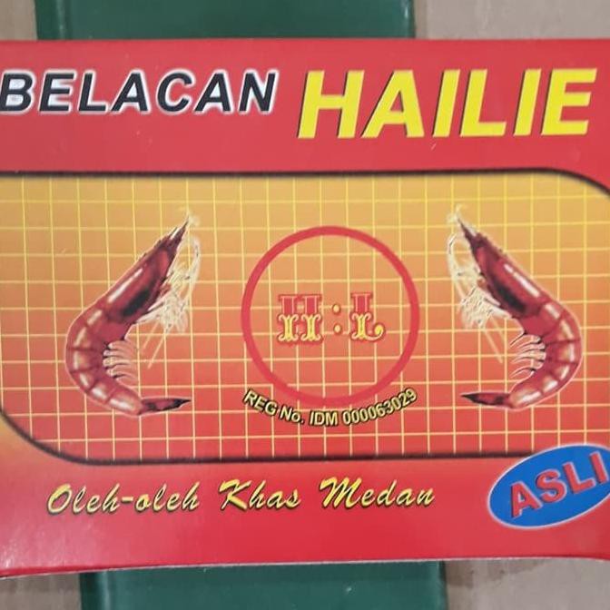 

Ready Oke] Terasi Belacan Hailie Hai Lie 200G Oleh-Oleh Khas Medan