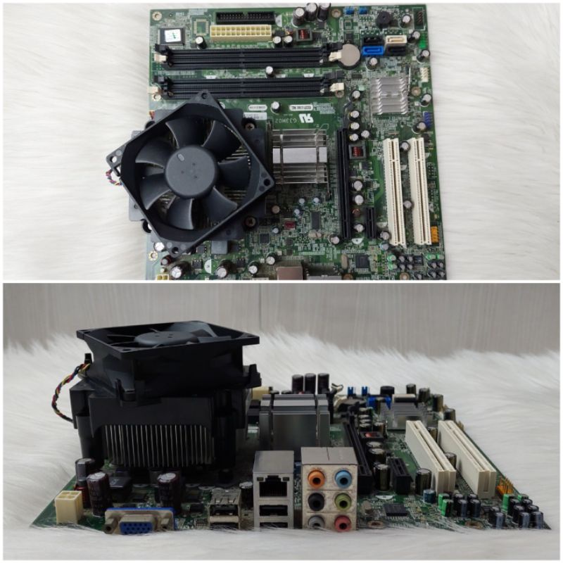 Paketan Motherboard Foxconn G33M02 Intel LGA775 + Prosesor Dual Core E5400