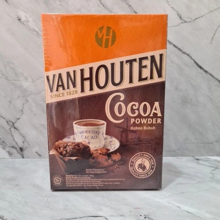 

ORIGINAL MURAH VAN HOUTEN Cokelat Bubuk 180 gr - Cocoa Powder