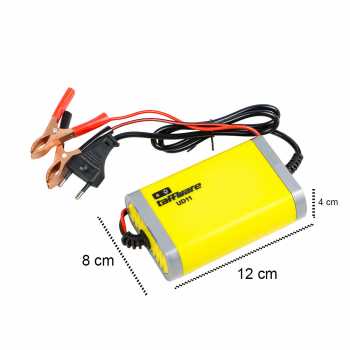 Charger Aki Mobil Motor Lead Acid 12V 2A / Aki Charger 12 Volt Original Murah Berkualitas / Cas Aki Motor dan Mobil 6a 12v Charger Aki Kendaraan dengan layar LCD Auto Stop Multiple Protection / Cas Aki Mobil 12V 6A dengan Indikator Led Intelligent Battery