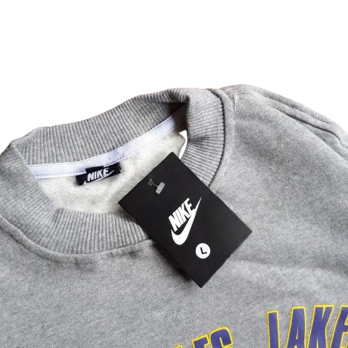 Jaket Sweater Crewneck NK X LA LAKERS LIST – Misty Edition Fashion Trendy Casual Pria Good Brand Qua