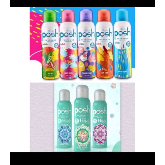 Posh GIRL dan HIJAB Body Spray 150ml