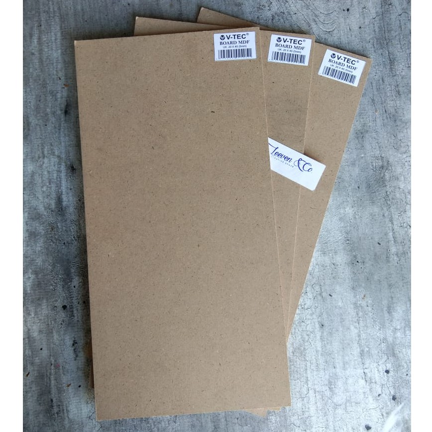 

V-TEC BOARD MDF 20 X 40 (5mm)