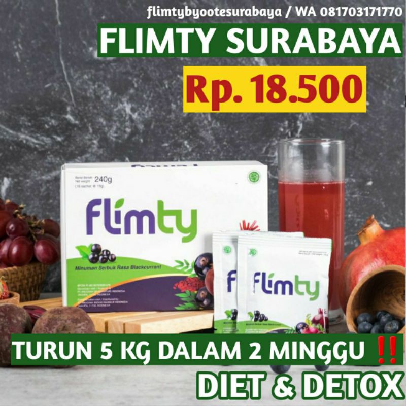 FLIMTY FIBER ORIGINAL ECER DIET & DETOX HERBAL PELANGING ALAMI SEHAT HALAL BPOM OBAT KURUS-2