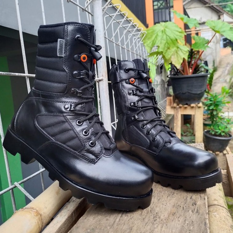 Sepatu Pdl Tni Au Jatah Terbaru 2021 Kulit Asli Caanggo Militery Tinggi 10 inc-1