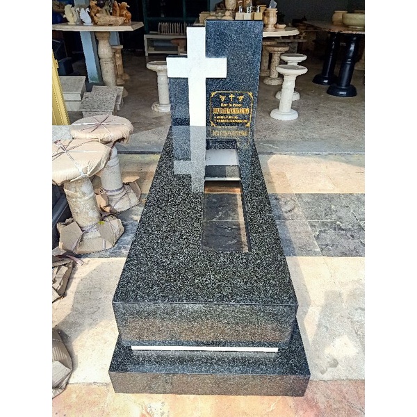 Kijingan Makam Batu Granit Impala Tulungagung warna Super cling