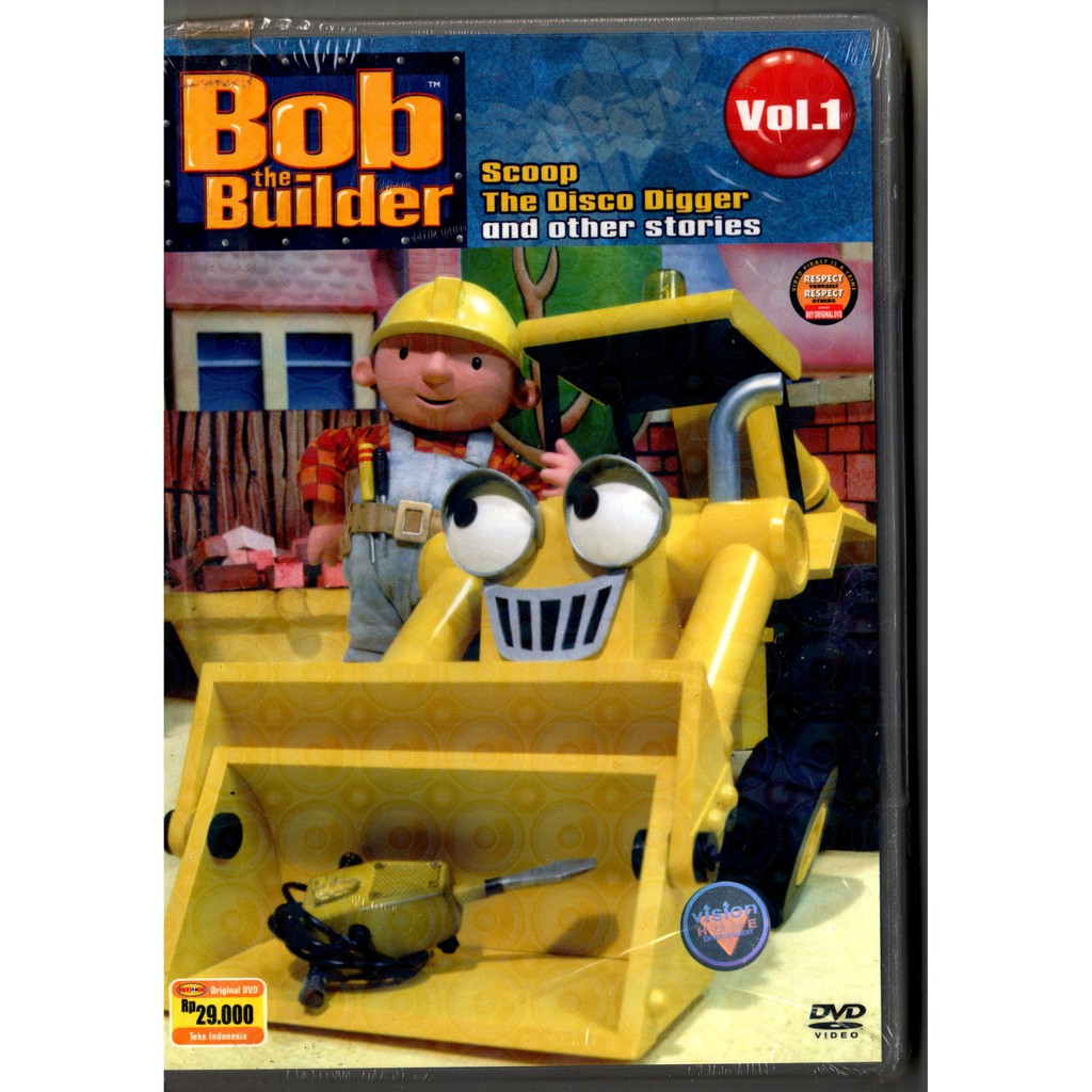 DVD MOVIE - BOB BUILDER SCOOPTHE DISCO DIGGER AND OTHER STORIES VOL.1