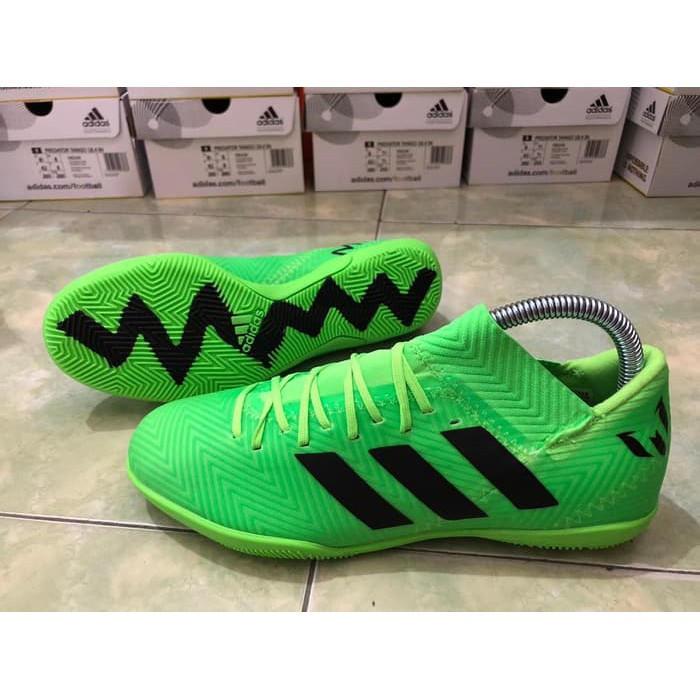 Futsal Adidas Nemeziz Messi Tango 18.2 IN - Green Black
