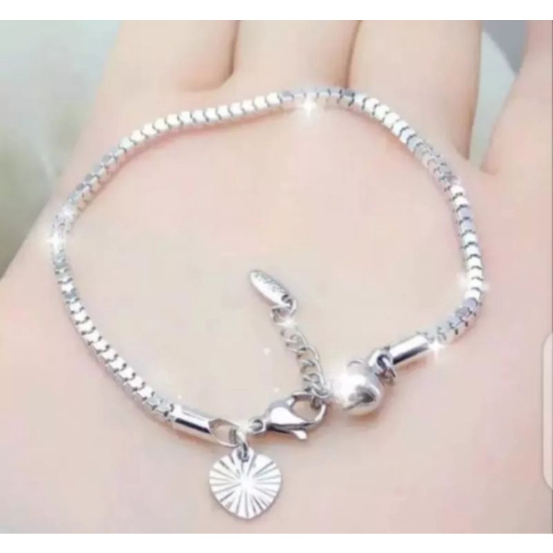 GELANG TANGAN MILANO SILVER PERHIASAN WANITA