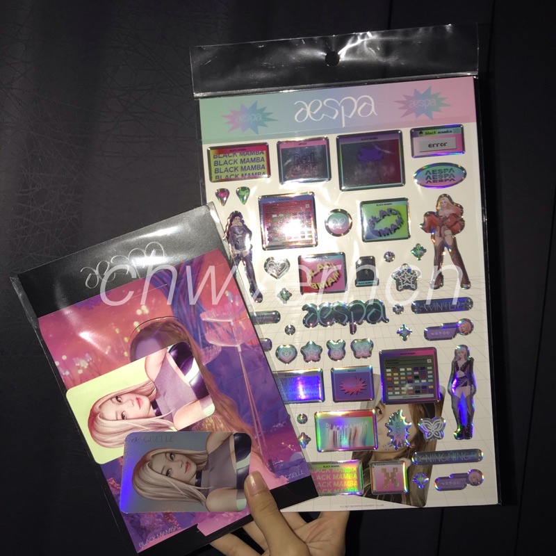 epoxy black mamba giselle aespa