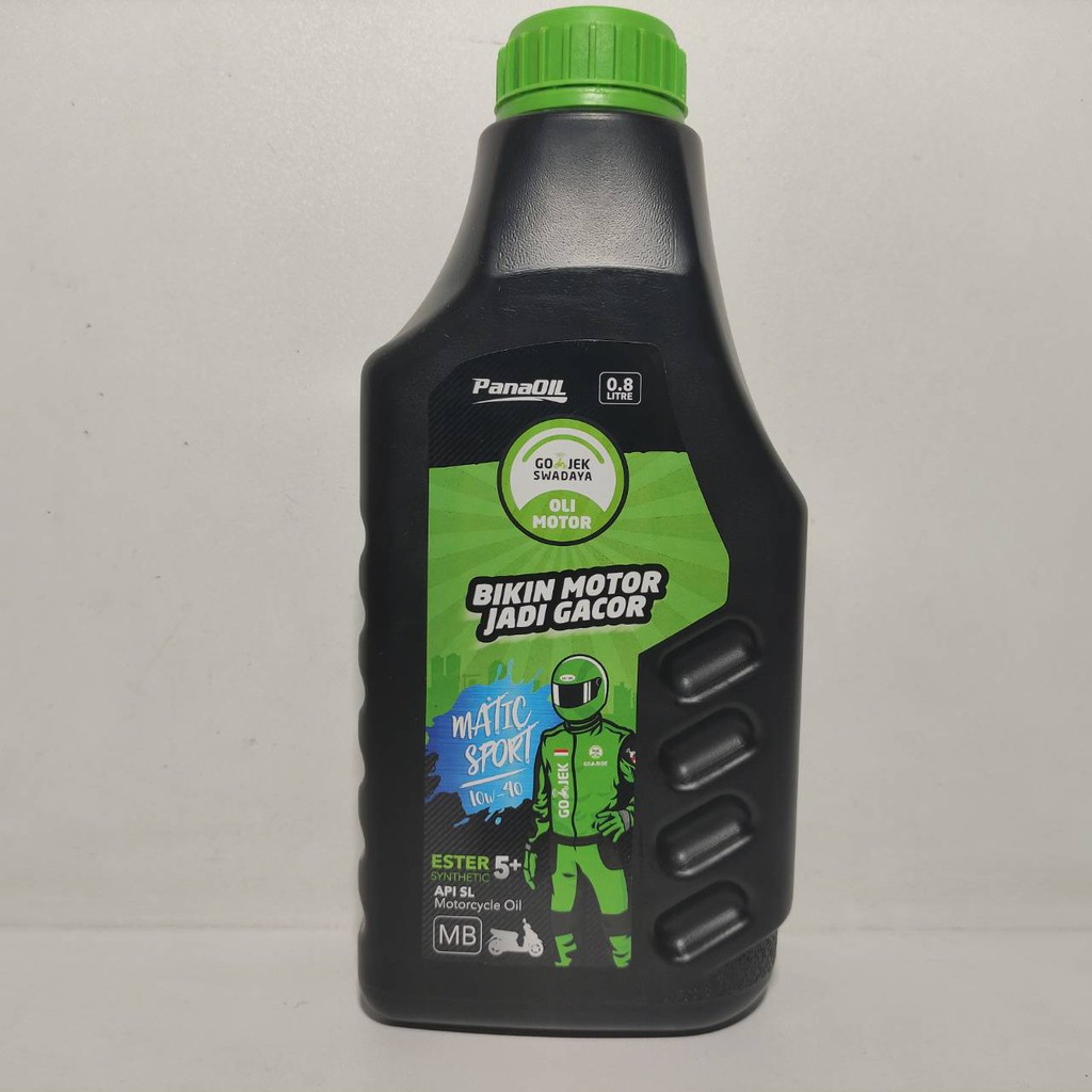 PanaOIL Matic Sport 10W-40 0.8L Ester 5+ SwadayaOIL GOJEK