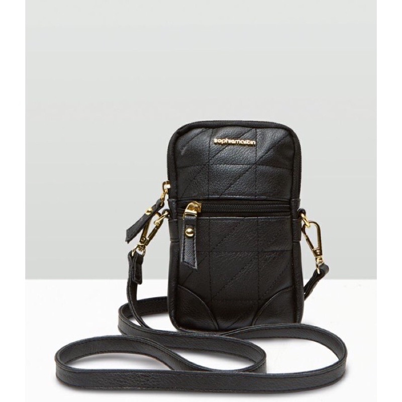 DOMPET GEMAYA PHONE BLACK SOPHIE PARIS