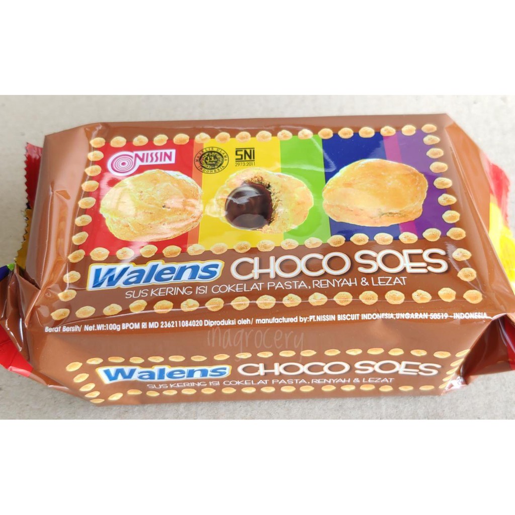 

NISSIN WALENS CHOCO SOES 100gr