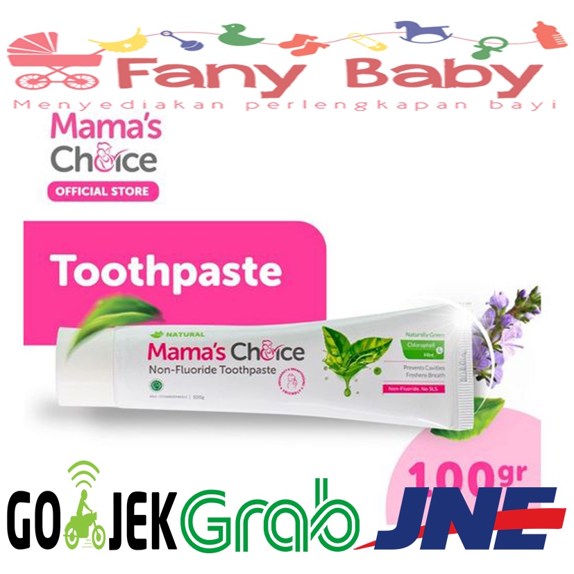 MAMA'S CHOICE Pasta Gigi Non - Fluoride 100gr