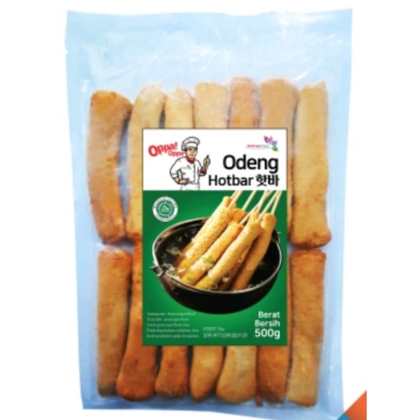 

Oppa Odeng Oden Hotbar Eomuk Korea Fish Cake 500gram Halal