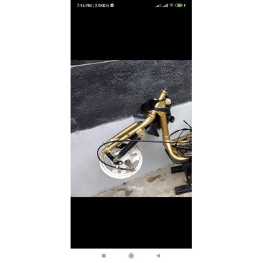 shock depan QJ50 sanex qingqi 50cc kymco motor mini monkey gorilla trail mini GP