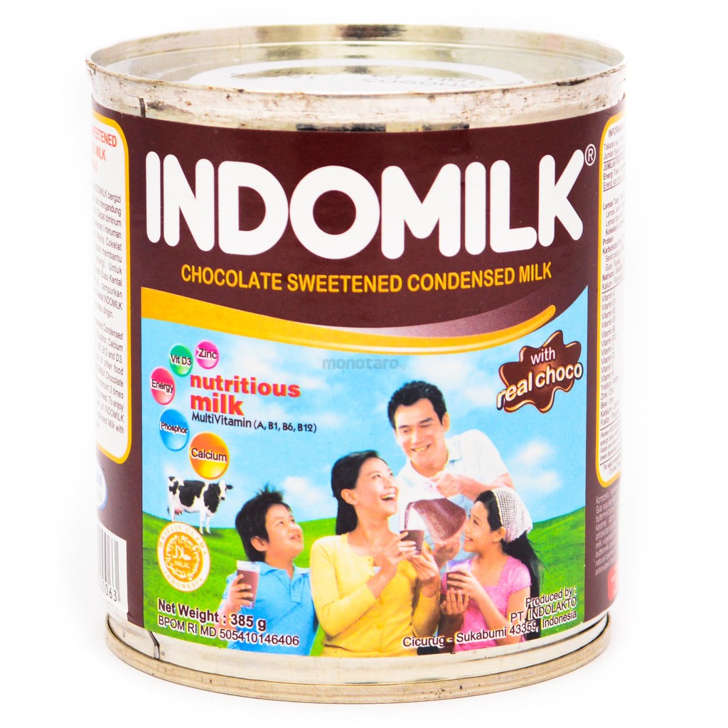 INDOMILK KENTAL MANIS CHOCO 370ml