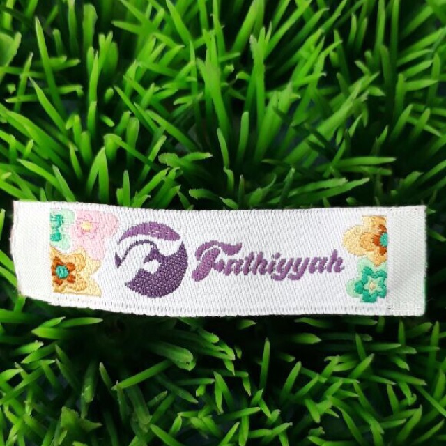 LABEL BAJU LABEL JILBAB BORDIR