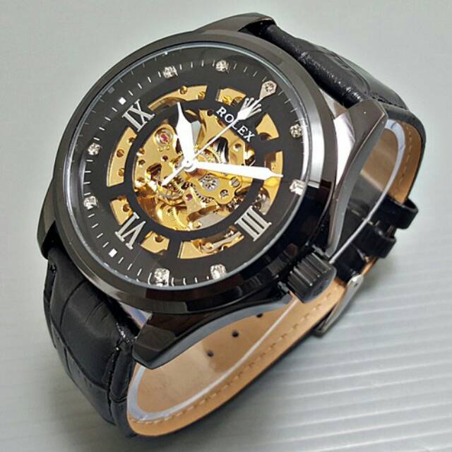 Termurah Jam tangan pria / Rolex Automatic romawi / elegants