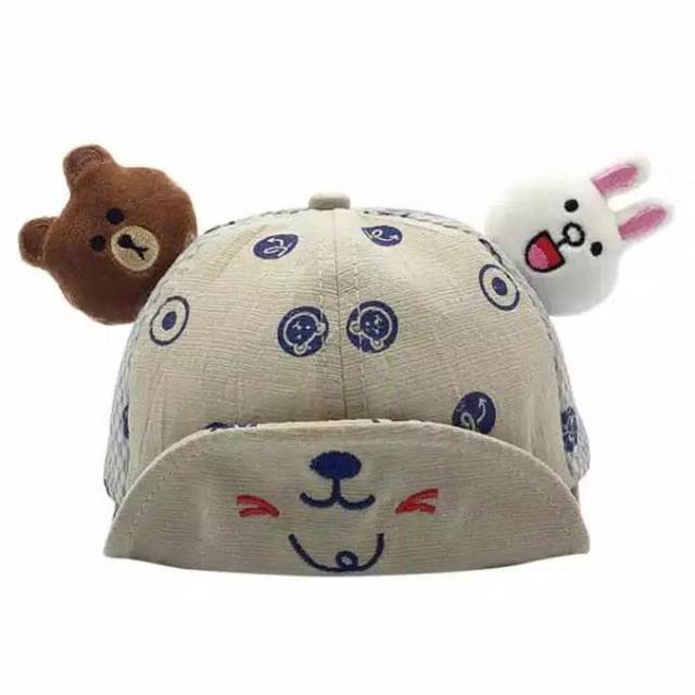 Topi Cony Brown Doll / topi anak / topi bayi