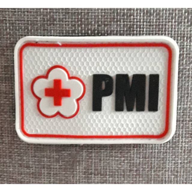 PATCH PMI - PATCH RUBBER PMI - TEMPELAN VELCRO