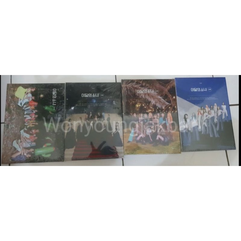 Album sealed Loona midnight 12:00 all versi A B C D