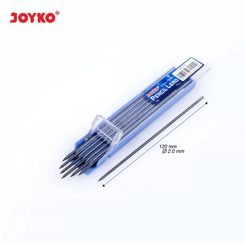 

JOYKO PENCIL LEAD PL-11 / ISI PENSIL JOYKO PL-11 1 tube isi 12 batang