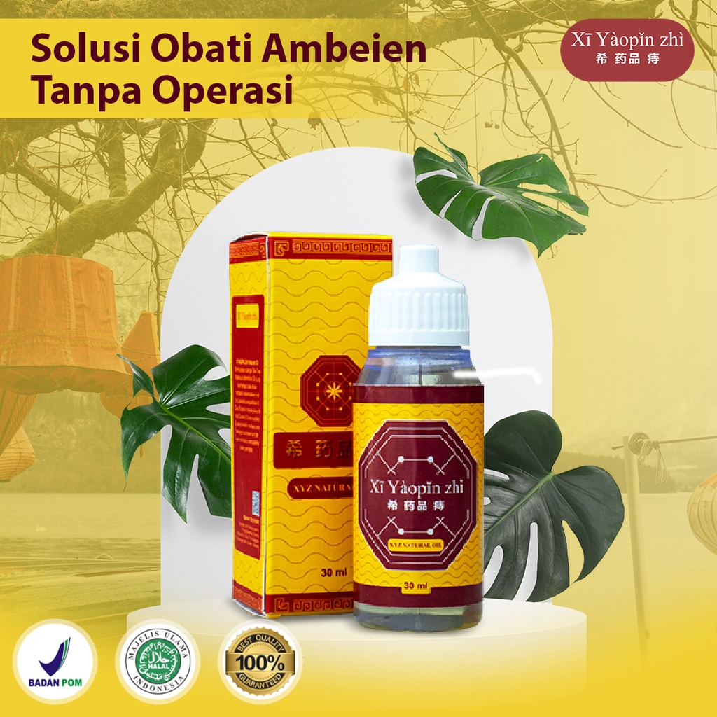 Xi Yaopin Zhi Oil Wasir Ambeyen Ambeien Ambeiyen Oles Tanpa Operasi Kempeskan Benjolan Ampuh Aman Tanpa Efek Samping