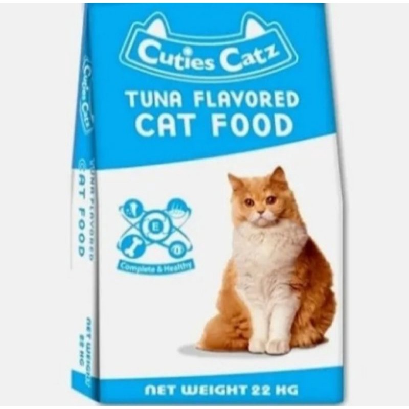 EKSPEDISI MAKANAN KUCING CUTIES CATZ 22KG TUNA FLAVOR CAT FOOD