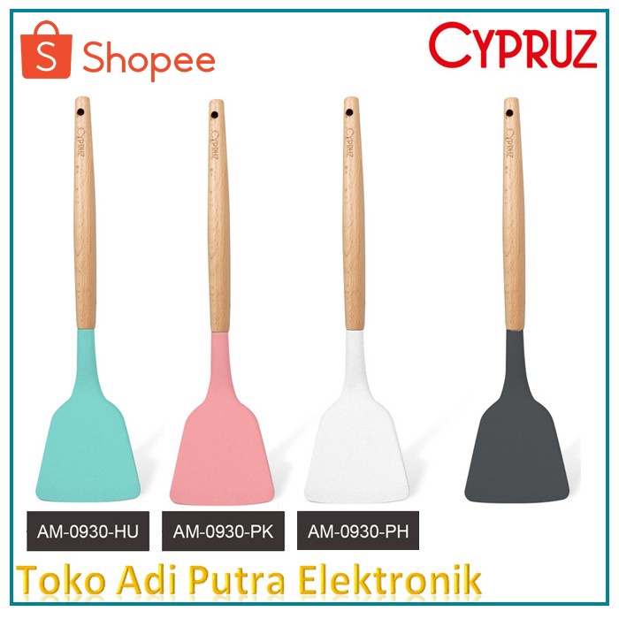 Cypruz Sutil Silicone / Spatula Silicone Solid Turner Food Grade